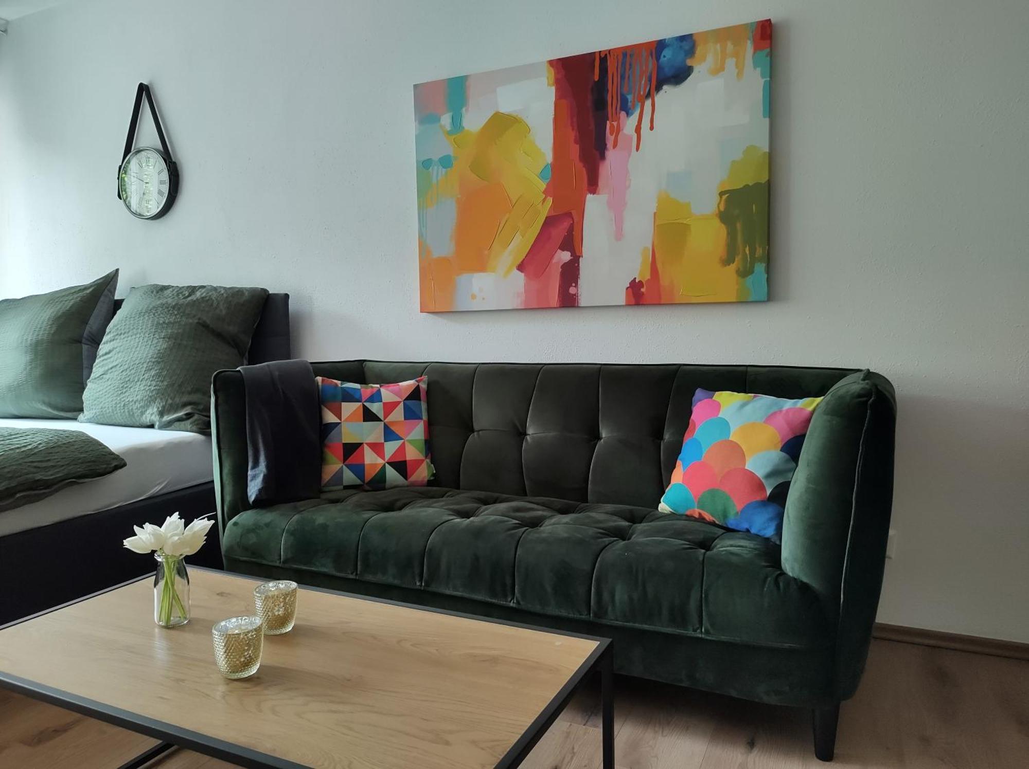 Ein-Zimmer Apartment Mit Aussicht Bad Wildbad Bagian luar foto